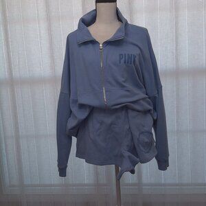 PINK by Victoria Secret Long sleeve sweatshirt and shorts